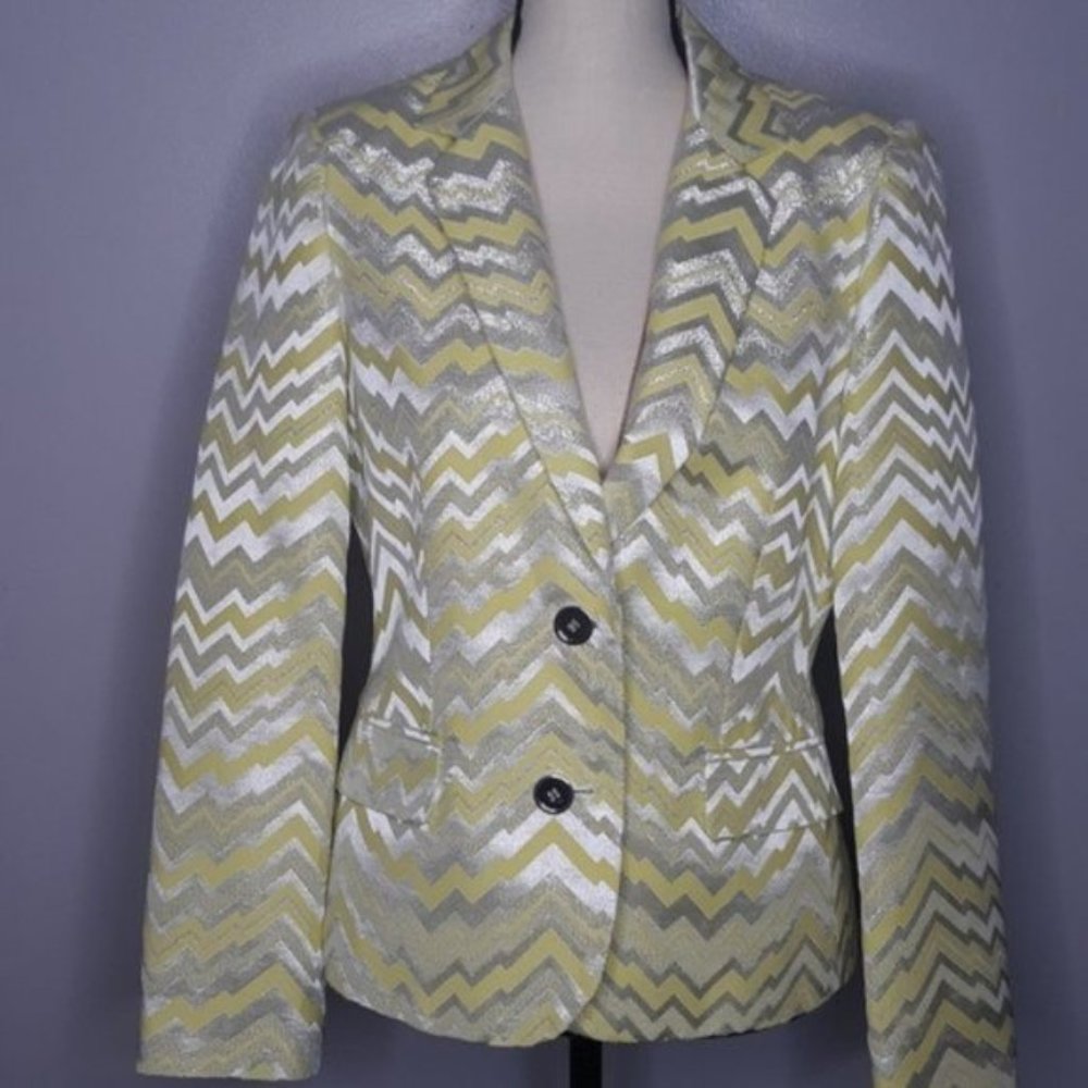 Glitter Chevron party jacket/blazer